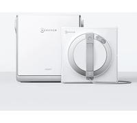 ECOVACS WINBOT W2 OMNI Robot Nettoyeur de vitres avec Station Multifonction - Recharge Pendant Le Fonctionnement