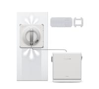 ECOVACS WINBOT W2S Pro Omni Care Kit Robot Lave-vitres avec Station | Nettoyage bord à bord, Navigation intelligente, Grand réservoir d'eau, Fonctionnement silencieux, Multi-surfaces
