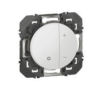 Legrand 600060 Variateur toutes lampes dooxie, 2 fils sans Neutre, finition blanc