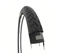 ECOVELO 1 pneu 700 x 35 cm 28 x 1 5/8 x 1 3/8 (37-622) 700 x 35C noir pour vélo de ville, route, randonnée, vélo de route, vélo de route, vélo noir