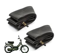 ECOVELO 2 chambres à air 2.50/2.75-16 scooter 16 pouces 250/275-16 valve droite TR4 X pour pneus moto