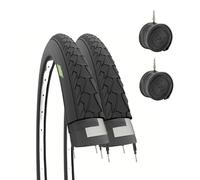 ECOVELO 2 pneus Gravel 700 x 35 Adulte Unisexe, Noir, 700x35 C
