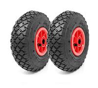 ECOVELO 2 Roues 3.00-4 Complete pour carréLLINO Cercles pneus pneumatiques 260 x 85 Couverture Chariot Porte-Bagages