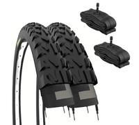 ECOVELO 20mce 2 pneus 20 x 2 cm Mixte Enfant, Noir, 20 x 2.00