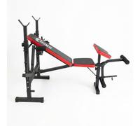 ECOVELO Banc de musculation multifonction pour abdominaux, pectoraux, fesses, mollets