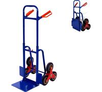 Ecovelò Carrello Saliscale Pieghevole Jardin Montascale 120 kg Ciel 8 Roues