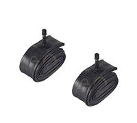 Ecovelò Chambres d'air 12 1/2 x 1.75 x2 1/4 avec Valve Schrader Amérique, 2 Enfant, Noir