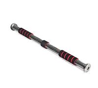 ECOVELO FFitness Barre de Traction | Doorway | Iron Gym, Pull Up Bar Unisexe pour Adulte, argenté, Aluminium, 83 - 130 cm