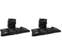 ECOVELO FFitness Poids poignet et cheville Wrist/Ankle Weights (2 x 3 kg) avec sangle réglable | Poids pour renforcement musculaire et arts martiaux (Lot de 2)