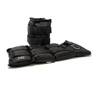 FFitness Poids poignet et cheville Wrist/Ankle Weights (2 x 3 kg) avec sangle réglable | Poids pour renforcement musculaire et arts martiaux