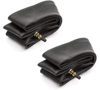 ECOVELO N° 2 Chambres à Air 2.25-16 avec Valve Droite TR4 Pour Pneus Moto Universel Cyclomoteur Piaggio Bravo Si