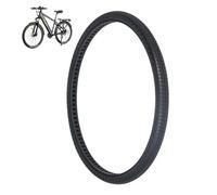 ECOVELO Pneu Solide 24 x 1 3/8 (37-540) Caoutchouc Plein nid d'abeille vélo e-Bike vélo électrique Anti-perçage