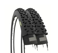 Ecovelò Pneus Chevilles 29 x 2,25 (57-622) VTT 29" 2 Adulte Unisexe, Nero, Taille Unique