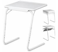 ECOVELO Table Pliante Multi-Positions auxiliaire Multifonction pour lit et canapé avec 6 Niveaux de Hauteur et 3 Coins pliants