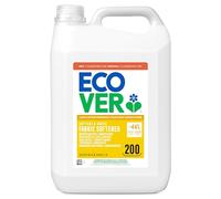 Ecover Adoucissant, Adoucissant Liquide pour Linge aux Extraits Botaniques, Fraîcheur Longue Durée, Parfum Gardenia et Vanille, Bouteille de 5L