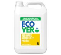 Ecover Adoucissant, Adoucissant Liquide pour Linge aux Extraits Botaniques, Parfum Gardenia et Vanille, 166 Lavages, Bouteille Recharge de 5 Litres