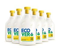 Ecover - Assouplissant - Lot Éco 6 x 1 L - 198 lavages - gardénia & vanille