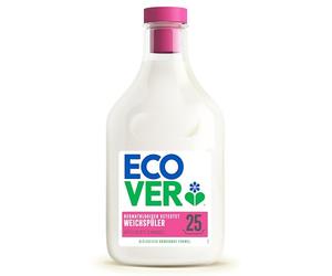 Ecover Gardenie & Vanille Adoucissant, 750 ml / 25 lavages, à base d’ingrédients végétaux, écologique, pour un linge doux et parfumé