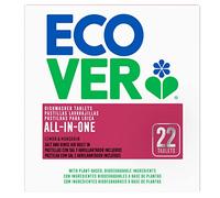 Ecover Lot de 22 tablettes tout-en-un pour lave-vaisselle