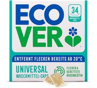 Ecover Lessive Caps Universal Lilas & Rose 34 lavages