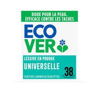 Ecover Lessive en Poudre Universelle, Lavande et Eucalyptus, 38 Lavages, 1,9 kg