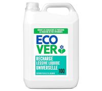 Ecover Lessive Liquide à base d'ingrédients d'origine naturelle, Parfum Hibiscus et jasmin,100 lavages