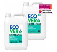 Ecover - Lessive Universelle - Pack Promo 2 x 5 L - 200 lavages - chèvrefeuille & jasmin