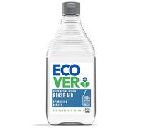 Ecover Liquide de rinçage pour lave-vaisselle, vaisselle étincelante, action de séchage rapide, 450 m
