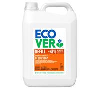Ecover - Nettoyant Sols - Grand Format 5 L - orange & citron - sans chlore - biodégradable
