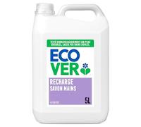 Ecover Savon Liquide pour les Mains, Formule Douce Spéciale Peaux Sensibles, Parfum Lavande & Aloe Vera, Recharge de 5 Litres