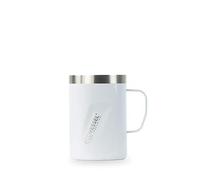 EcoVessel Transit-12 oz/355 ml Bouteille à boire chaude ou froide en acier inoxydable à triple isolation, perle blanche, 12 oz