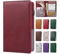 EcoVision Livres de serveur pour serveuse, livre de serveur en cuir avec poche zippée, livret de serveur, organisateur de serveur, livre de service, carnet d'invités, poche pour argent compatible avec