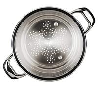 ECOVITAM - Insert en inox 18/10 pour cuisson vapeur - Diamètre 24cm - Fabriqué en Italie