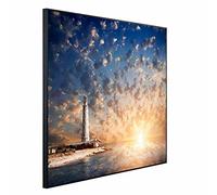 Ecowelle Radiateur Infrarouge avec Image | 600 Watts | 60x100cm | Fabriqué en Allemagne