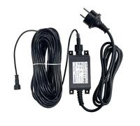 ECOWITT 10M Rallonge et Adaptateur Secteur 12 V CC/1 A pour WS80/WS90/WN90LP/WN90SDI