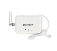 Ecowitt Gateway GW3000 WiFi/filiale avec port SD, station météo 3-en-1, capteurs internes et externes, assistant météo