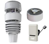 ECOWITT GW1210 Station météo avec capteur extérieur, 3 en 1 GW1200 passerelle intérieure + 7 en 1 WS90 capteur météo extérieur pour la maison, le jardin, la ferme, assistant de surveillance météo