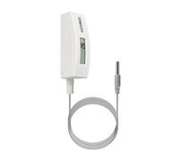 ECOWITT Thermomètre pour piscine, capteur de température de l'eau numérique étanche avec écran LCD, capteur de 10 pieds pour piscine, bain à remous, spa, eau de bain, étang WN34