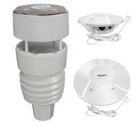 ECOWITT Wittboy Station météo avec capteur extérieur GW2001, capteur extérieur 7-en-1 WS90 avec passerelle Wi-Fi/câble GW2000 Prévisions météorologiques précises pour la maison, le jardin et la ferme