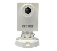 ECOWITT WittCam HP10 Caméra d'extérieur étanche IP66 pour intérieur et extérieur avec angle de vision 150° Grand angle 2 millions de pixels Prise en charge serveur Time-lapse 5/10/15/20/25s