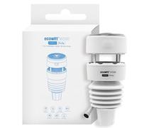 Ecowitt WS90 - Station météo sans fil extérieure, alimentée par Shelly, Bluetooth et Zigbee, Thermomètre et hygromètre connecté, Mesure vent, pluies, UV, Baromètre, IPX5, Aliemntation solaire