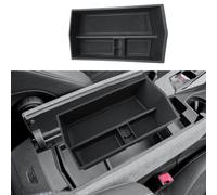 ECOZEN Boite Rangement Console Centrale Peugeot e-3008 III/E-5008 III/GT Allure 2024-2026 Organiseur Console Centrale ABS avec Tapis antidérapant Plateau Rangement pour Accoudoir Central