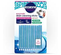 Ecozone EZ4 Pack de 12 bâtonnets de débouchage par méthode enzymatique pour 1 année complète