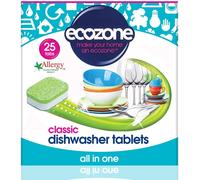 Ecozone Tablettes Eco Océan Sûr Tout en Un 25 Tablettes Allergie GB Cert