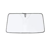 ECPBEEBF Pare Soleil Voiture, pour Renault Scenic Kadjar Clio Megane Koleos Captur Couverture Pare-Brise Avant Voiture Magnétique Pliable Housse de Pare Brise