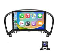 Ecpuk 9 inch Car Stereo for Ni-ssan Juke 2010-2014 HD Touch Screen Car Radio Receiver with Carplay Android Auto GPS Navigation WiFi Bluetooth FM/RDS Radio SWC + Backup Camera Mic(Size:M150S)