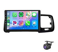 Ecpuk Autoradio Android pour Vo-lvo S60 V60 2011-2020 - Écran Tactile IPS 9 Pouces Bluetooth Navigation GPS WiFi DSP FM RDS USB SWC avec Caméra De Recul Et Microphone(Size:M300S)