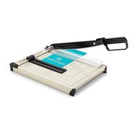 Ecraft Coupe-papier guillotine de précision, dispositif de sécurité, capacité de 15 feuilles, guide magnétique, base métallique robuste, pour papier cartonné, vinyle, loisirs créatifs, photos, 30,5 cm