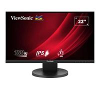 Viewsonic Écran VG2208A HD 22" Full HD 1920x1080 SuperClear IPS 100Hz 5ms 250 cd/m² Noir