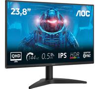 AOC Moniteur Q24B36X 23,8 pouces WQHD (2560×1440) 144 Hz IPS Adaptive Sync HDR10 0,5 ms Noir